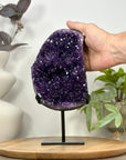 Uruguayan Amethyst Specimen on Stand - Perfect for Home or Office Decor - MWS3113