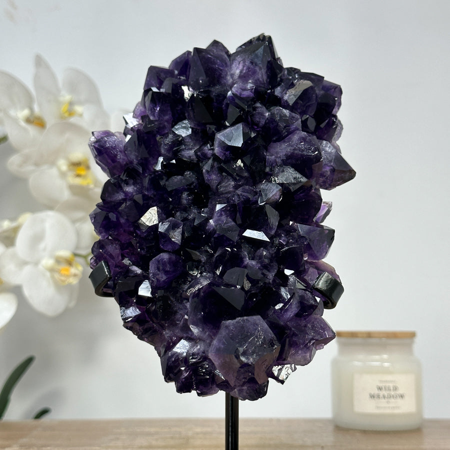 Unique Large Uruguayan Amethyst Stalactite Formation - MWS1468
