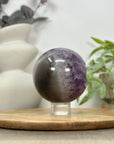 Natural Uruguayan Amethyst Sphere Geode with Large Crystal Formation - SPH0158