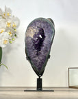 Uruguayan Double Amethyst Geode on Rotary Stand - MWS2991
