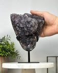 Natural Amethyst & Quartz Crystal Formation - MWS2135