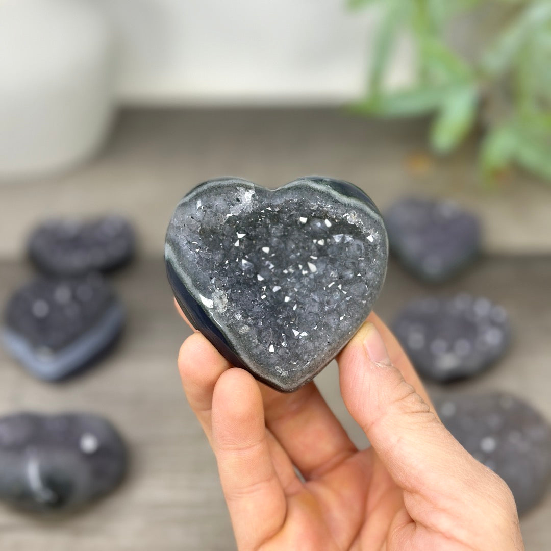 Mixed Minerals Hearts Set - MHLT0357