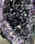 XXL Deep Purple Amethyst Geode With Metal Stand - MWS2751