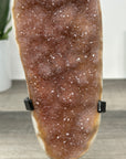 Orange Tone Natural Quartz Druzy Cluster - MWS2856
