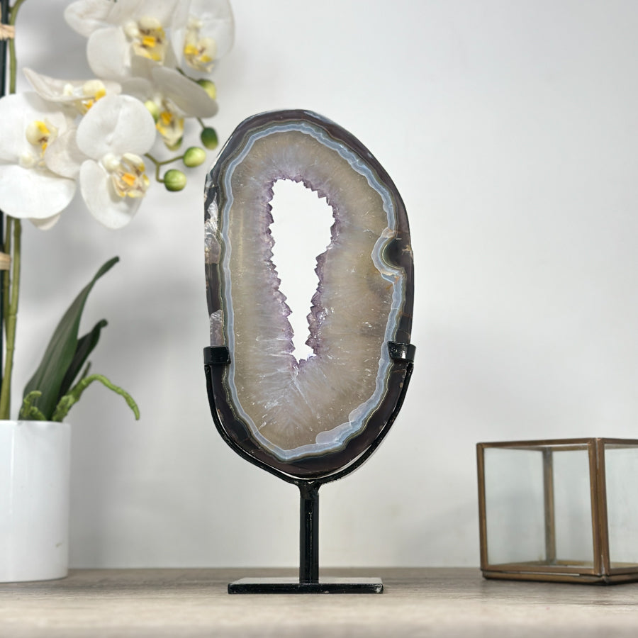 Stunning Agate, Quartz &amp; Amethyst Stone Portal - MWS2109