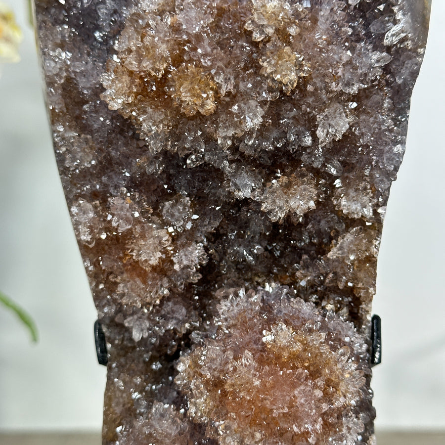 Beautiful Natural Ametrine Druzy with Stalactite Formations - MWS2098