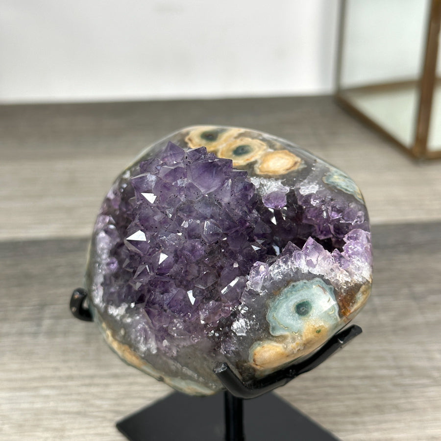 Natural Amethyst Stalactite Formation - MWS2851