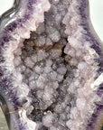 Huge Polished Sugar Amethyst & Agate Geode Statement Piece - CBP1436