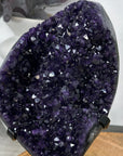Top Grade Natural Amethyst Specimen on Metal Stand - MWS3067