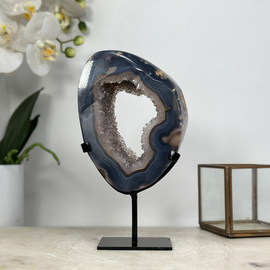 Stunning Natural Agate &amp; Quartz Stone Portal - MWS1939