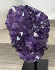 Natural Top Grade Amethyst Cluster on Stand - MWS3267