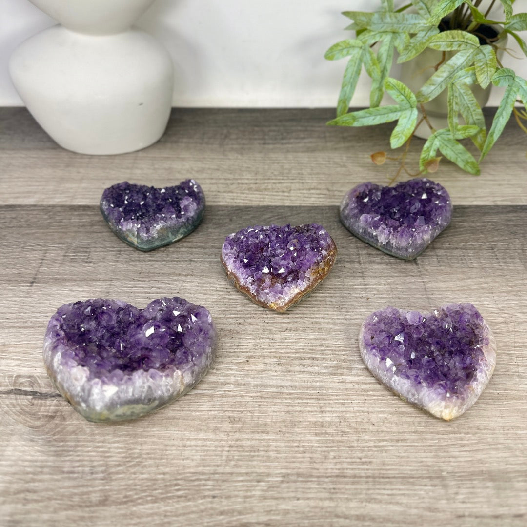 Mixed Minerals Hearts Set - MHLT0352