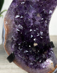 Stunning Amethyst Moon Carving - MWS2360