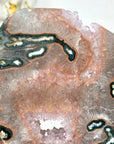 Large Quartz & Agata Stone Slice - MWS2328
