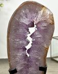Natural Amethyst Stone Portal on Stand - MWS3013