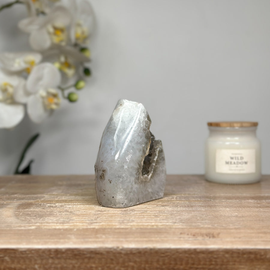 Quartz Stone Flame Carving - FST0148