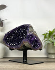 Top Grade Deep Purple Uruguayan Amethyst Geode - MWS3398