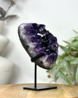 Top Quality Natural Amethyst Crystal Cluster on Stand - MWS3257