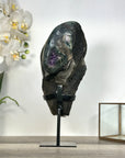 Amethyst Geode with Dark Purple Crystals for Home Decor Display - MWS2642