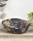 Natural Deep Purple Amethyst Geode with Agate Shell - STGE0102