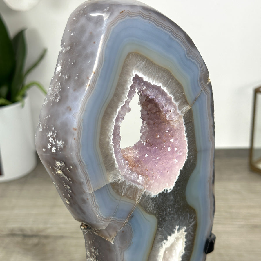 Natural Agate &amp; Amethyst Stone Portal - MWS3006