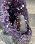 Amethyst & Agate Stone Arte Piece for Decor - CBP1390
