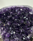 Deep Purple Natural Amethyst Geode with Stand - MWS3232