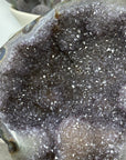 Natural Agate Geode with Beautiful Quartz interior - MWS3364