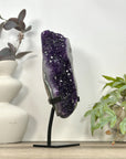 Amethyst CrystalStatemen Piece on Metal Stand - MWS3196