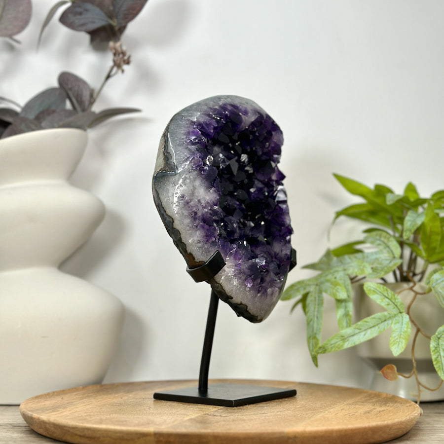 Natural Uruguayan Amethyst Crystal Specimen - MWS3100