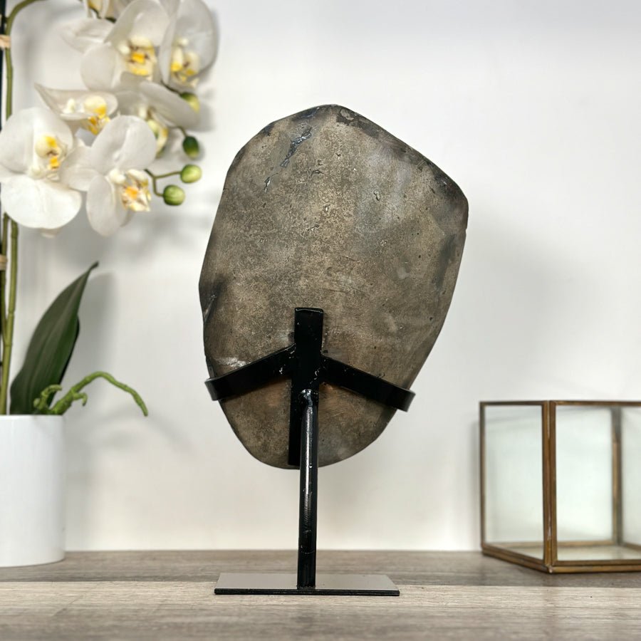 Amethyst Geode Full of Stalctites on Stand - MWS2649