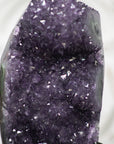 Large Natural Amethyst & Green Jasper Cluster Crystal from Uruguay - MWS0337