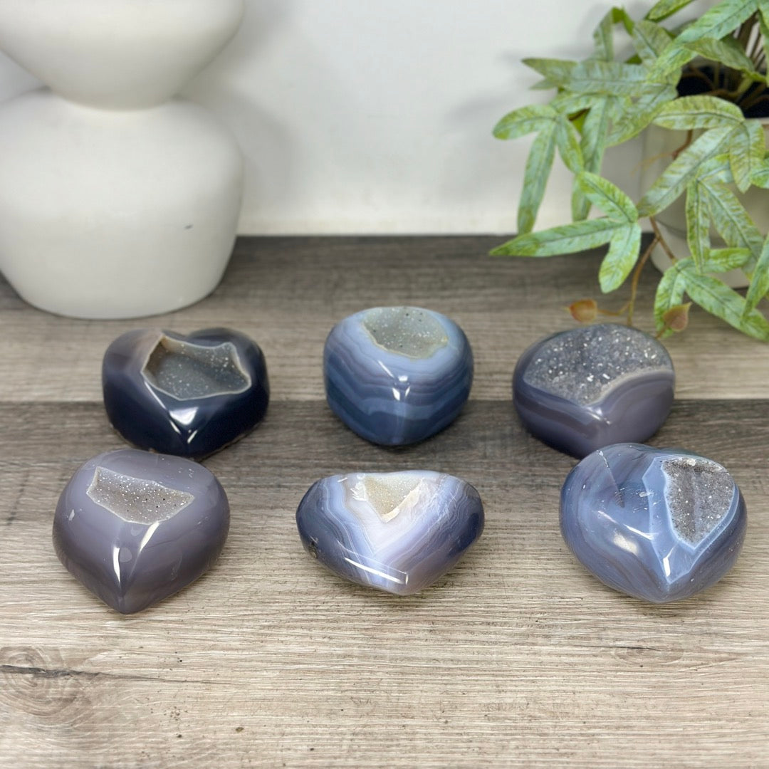 Mixed Minerals Hearts Set - MHLT0355
