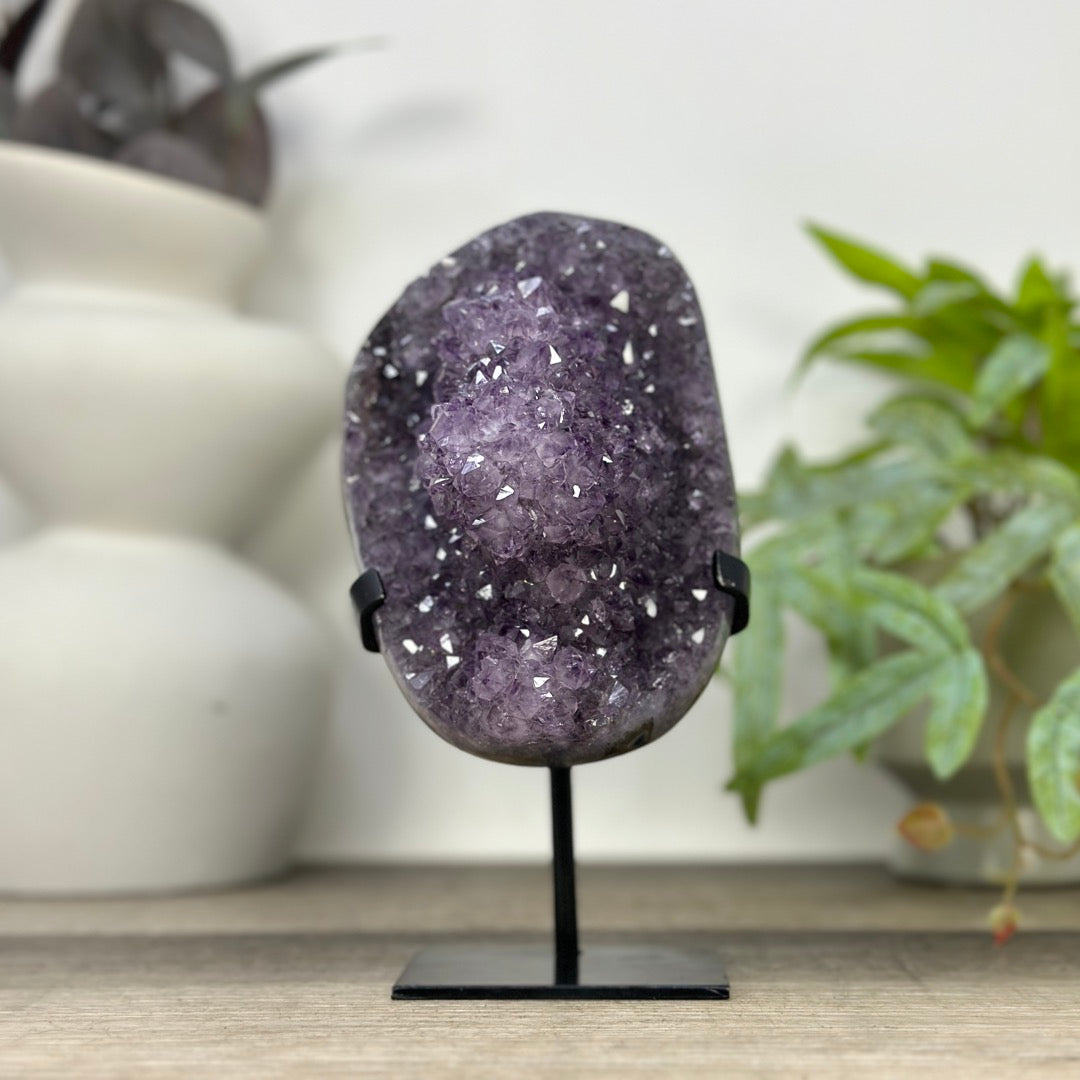 Uruguayan Amethyst Geode on Stand - MWS3303