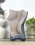 Unique Art Agate & Quartz Geode for Home Decor - Urguayan Statement Piece - CBP1401