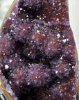 Rare Amethyst Stone Cluster with Stalactite Formations - MWS2569