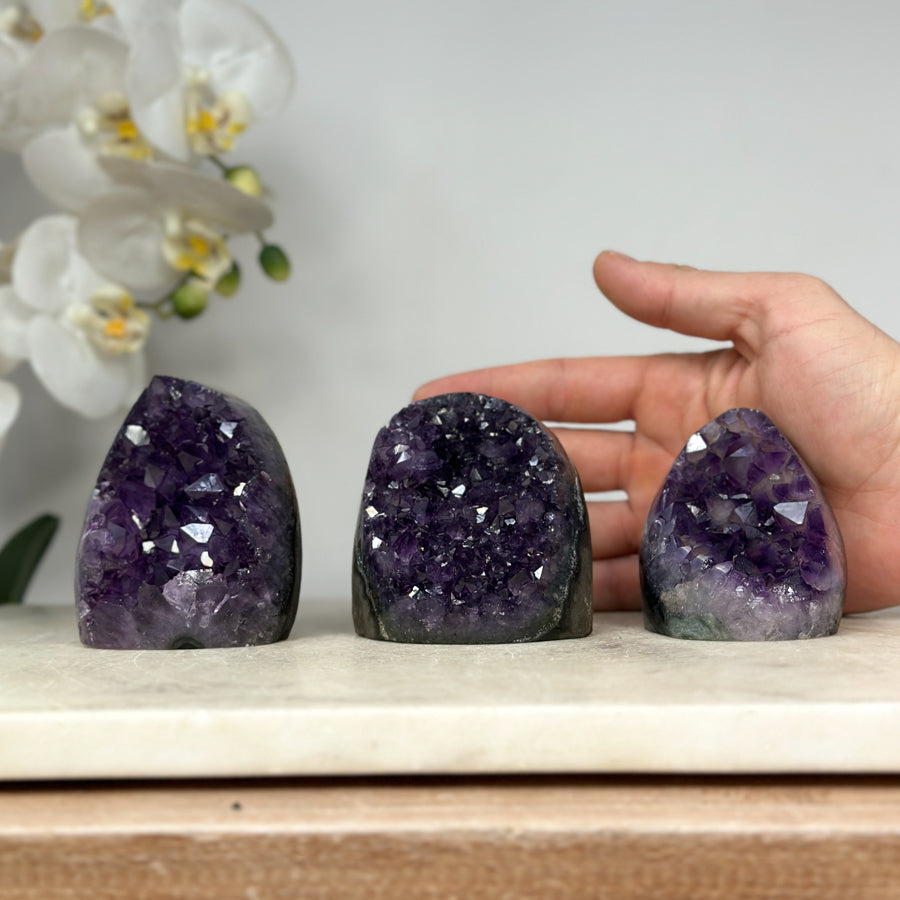 Amethyst Cathedrals Lot - AMLT0194