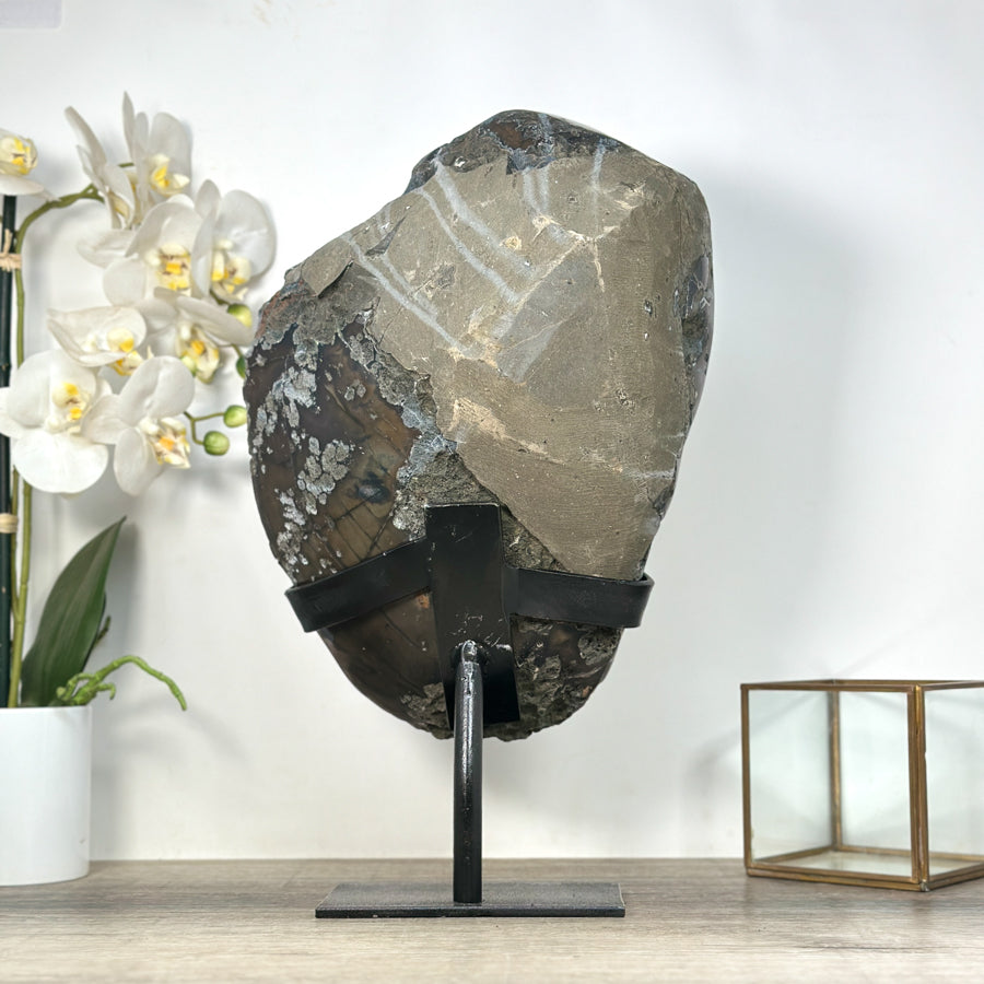 Natural Amethyst Statement Piece for Home Decor - MWS2602