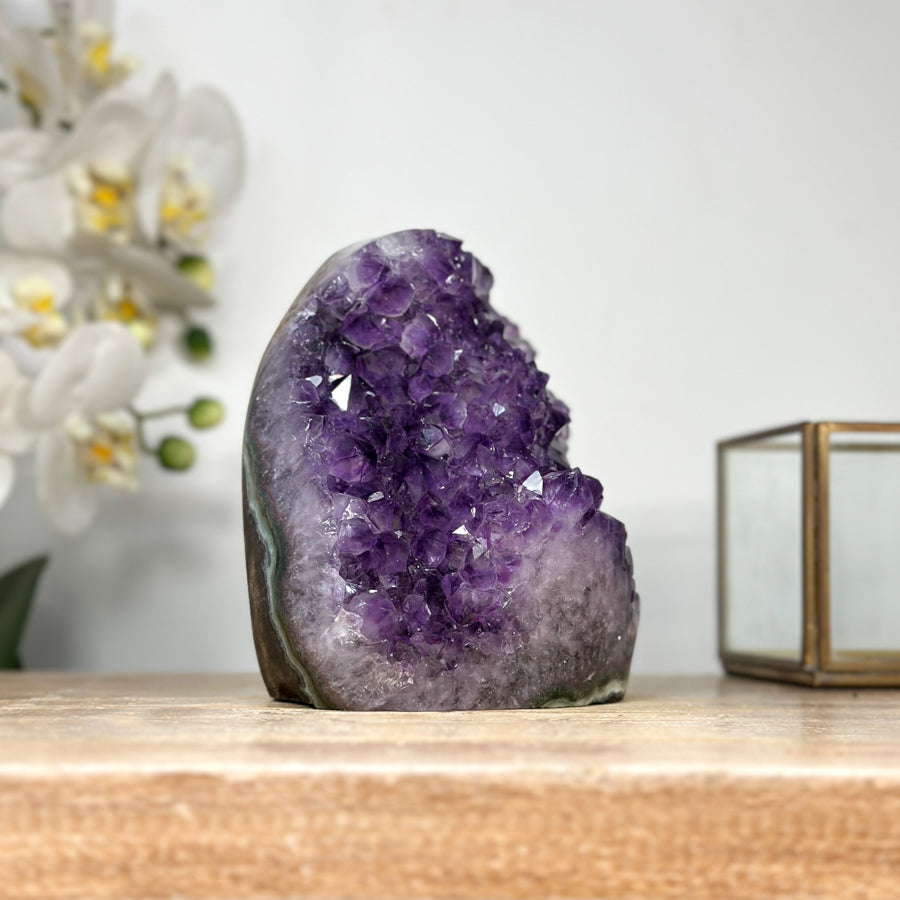 Amethyst Crystal Cluster with Large Points - CBP1157