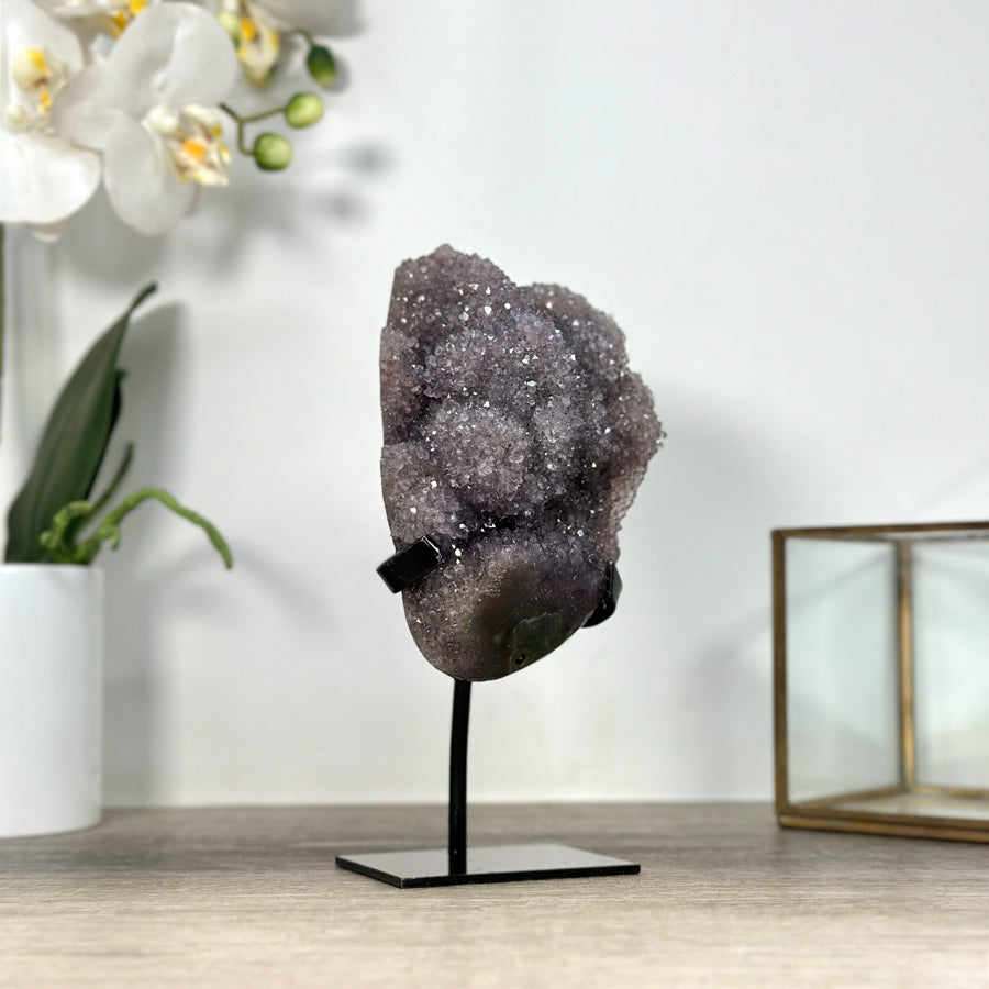 Natural Amethyst Stalactite Cluster Formation from uruguay - MWS2541