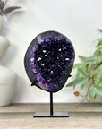 Top Grade Natural Amethyst Stone on Stand - MWS3269