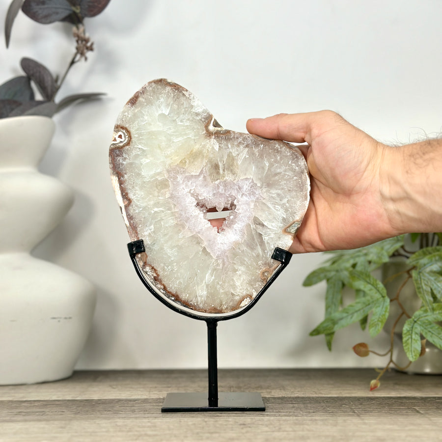Natural Quartz Slice For Home Decor - MWS3246