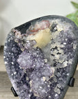 Uruguayan Amethyst Specimen with Calcite Formations - MWS3291