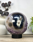 Huge XXL Amethyst & Agate Sphere Geode - SPH0237