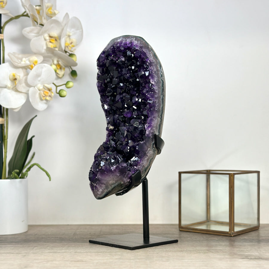 XL Natural Uruguayan Amethyst Crystal for Home Decor - MWS2475