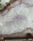 Natural Quartz Stone Slice tray for Home Decor - SLC0011