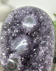 Natural Amethyst Crystal with Stalactite Eyes Formations - MWS3294