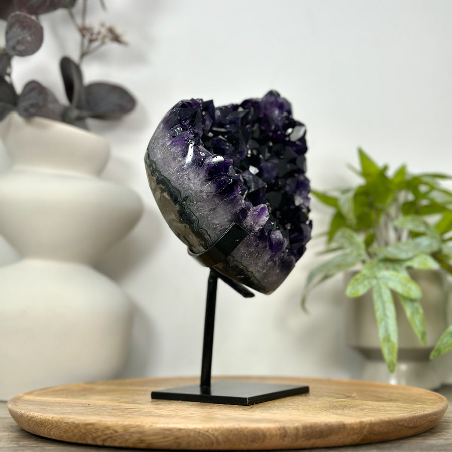 Top Grade Natural Amethyst Stone Statement Piece - MWS3058