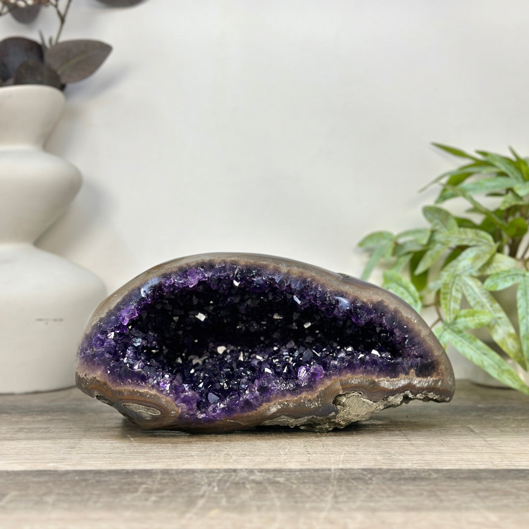 Top Quality Natural Amethyst Geode for Home Decor - STGE0068