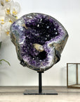 Uruguayan Amethyst Geode with Deep Purple Crystals - MWS2834
